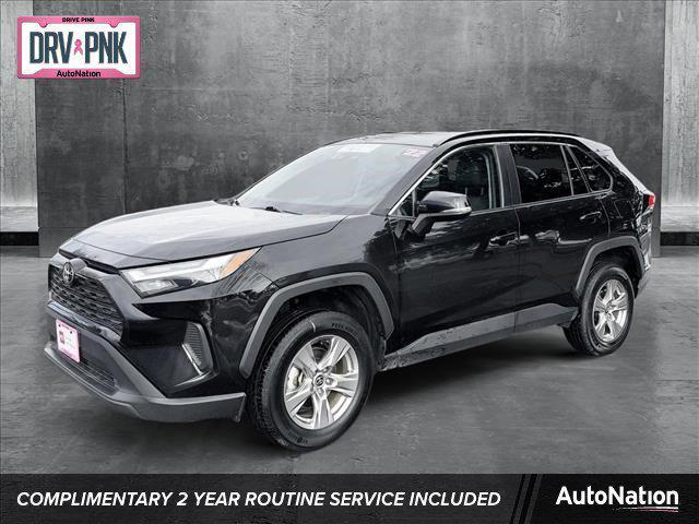 used 2022 Toyota RAV4 car, priced at $28,398