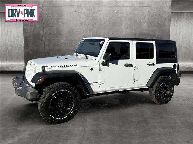 used 2017 Jeep Wrangler Unlimited car, priced at $23,798