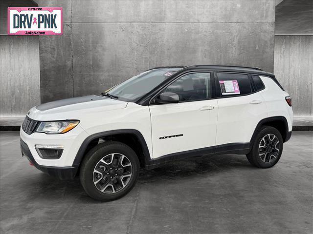 used 2021 Jeep Compass car, priced at $19,398