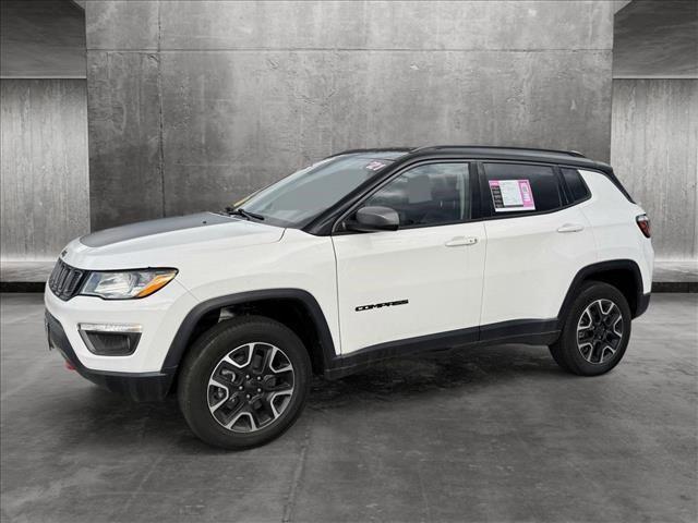 used 2021 Jeep Compass car, priced at $16,999