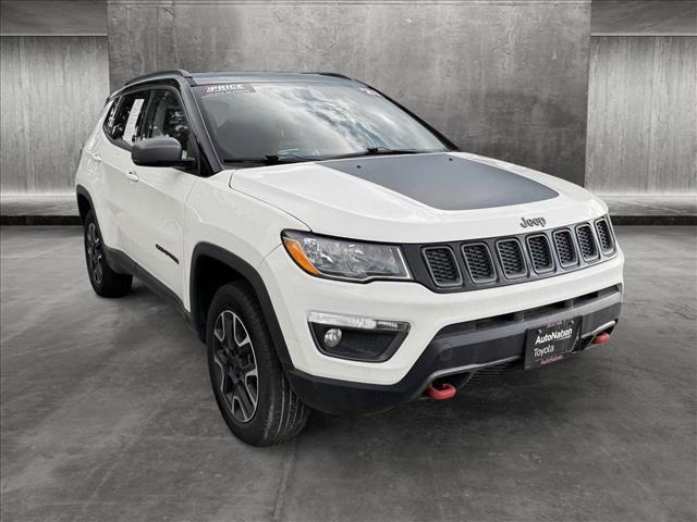 used 2021 Jeep Compass car, priced at $21,198