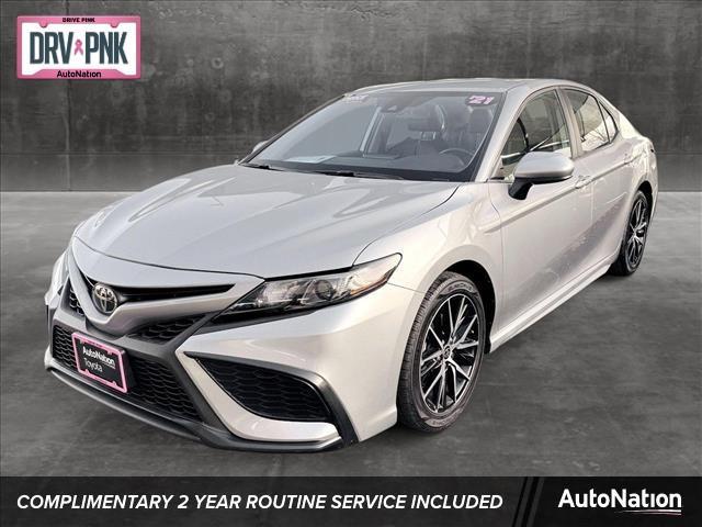 used 2021 Toyota Camry car, priced at $23,298