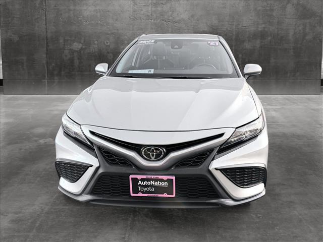 used 2021 Toyota Camry car, priced at $23,098