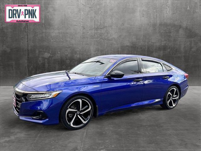 used 2022 Honda Accord Hybrid car, priced at $26,798