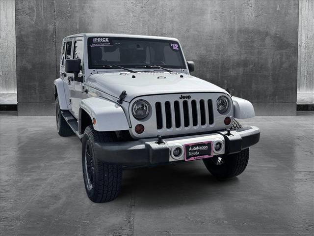 used 2012 Jeep Wrangler Unlimited car, priced at $17,798