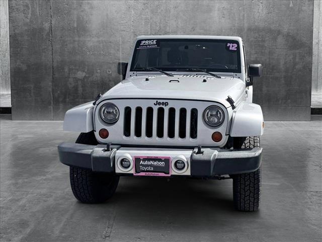 used 2012 Jeep Wrangler Unlimited car, priced at $17,798