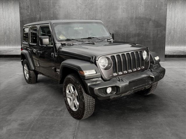 used 2021 Jeep Wrangler Unlimited car, priced at $25,398