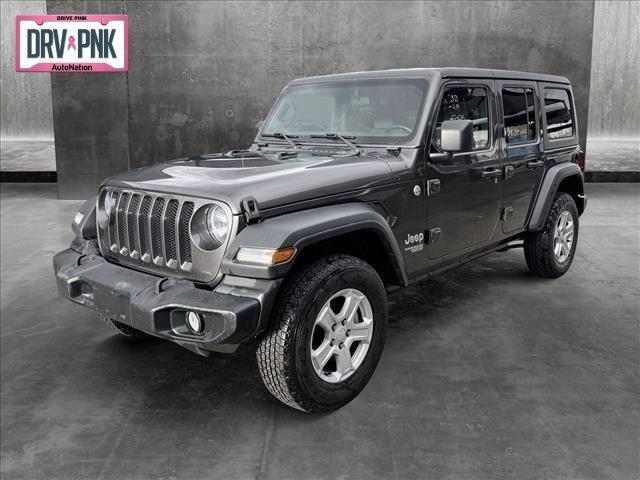 used 2021 Jeep Wrangler Unlimited car, priced at $28,798