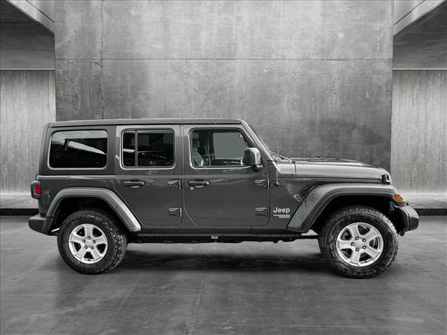 used 2021 Jeep Wrangler Unlimited car, priced at $28,498
