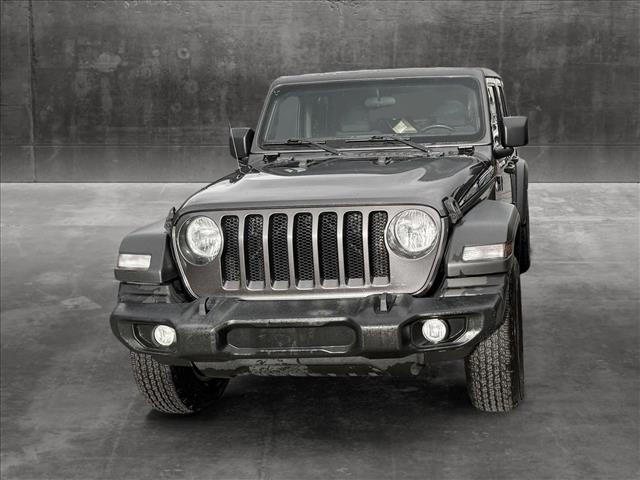 used 2021 Jeep Wrangler Unlimited car, priced at $28,498