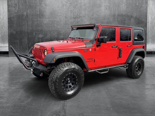 used 2015 Jeep Wrangler Unlimited car, priced at $17,798