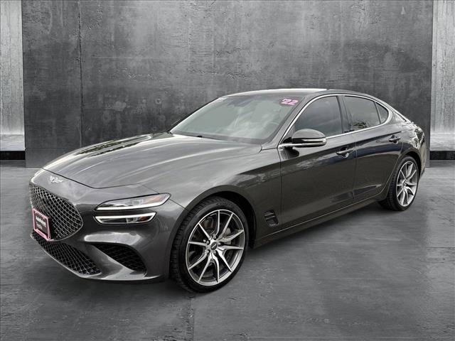 used 2022 Genesis G70 car, priced at $33,798