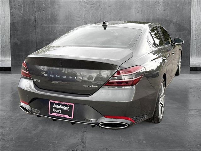 used 2022 Genesis G70 car, priced at $33,798