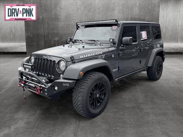 used 2017 Jeep Wrangler Unlimited car, priced at $34,798