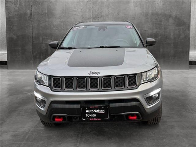 used 2021 Jeep Compass car, priced at $22,798