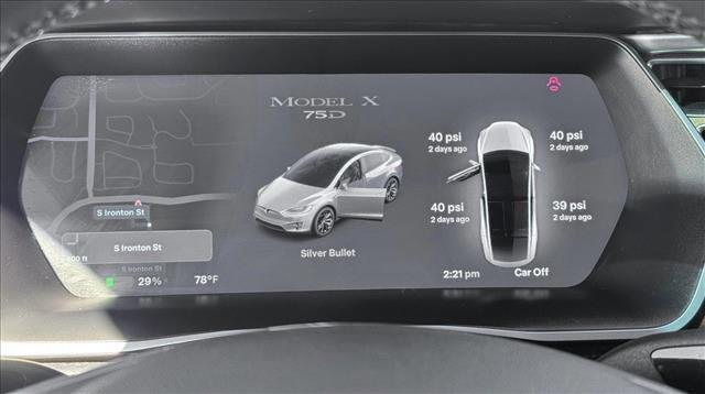 used 2017 Tesla Model X car, priced at $21,998