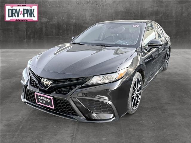 used 2021 Toyota Camry car, priced at $21,998