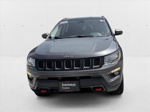 used 2021 Jeep Compass car, priced at $19,999