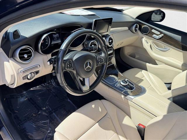 used 2017 Mercedes-Benz C-Class car, priced at $13,999