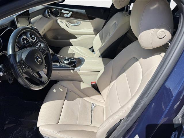 used 2017 Mercedes-Benz C-Class car, priced at $13,999