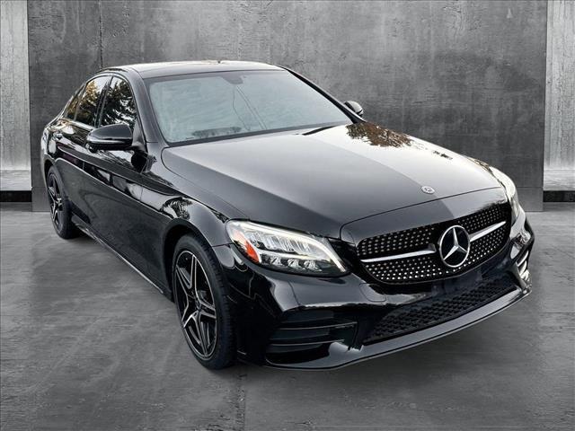 used 2021 Mercedes-Benz C-Class car, priced at $33,798