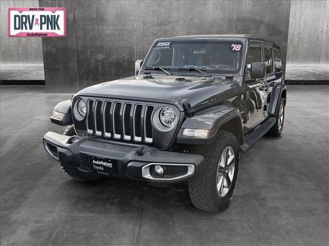 used 2018 Jeep Wrangler Unlimited car, priced at $30,798