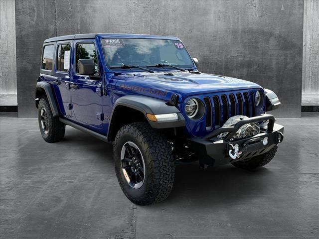 used 2019 Jeep Wrangler Unlimited car, priced at $31,598