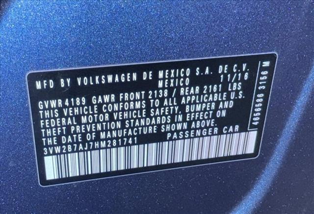 used 2017 Volkswagen Jetta car, priced at $9,998