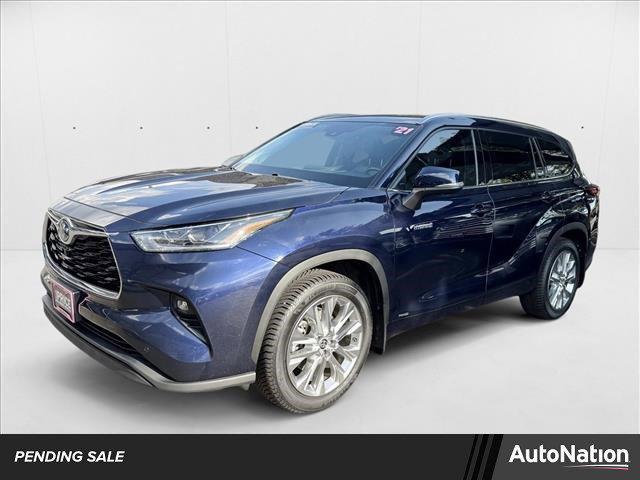 used 2021 Toyota Highlander Hybrid car, priced at $30,598