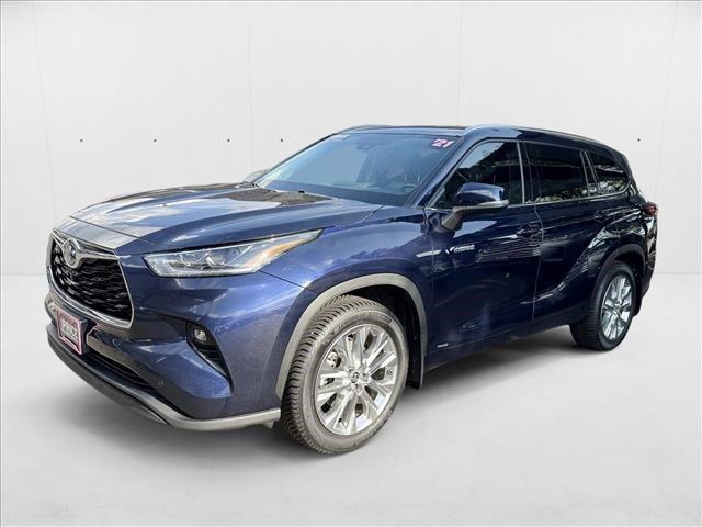 used 2021 Toyota Highlander Hybrid car, priced at $33,398