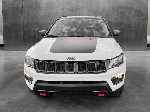 used 2021 Jeep Compass car, priced at $22,098