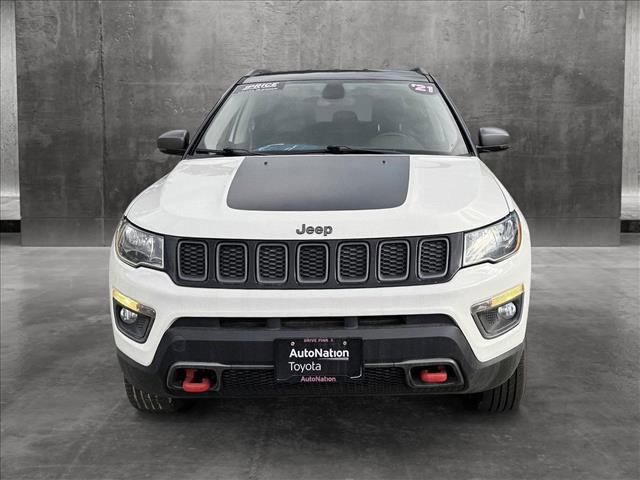 used 2021 Jeep Compass car, priced at $21,198