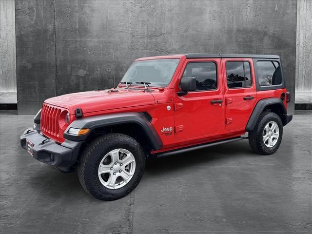 used 2019 Jeep Wrangler Unlimited car, priced at $29,998