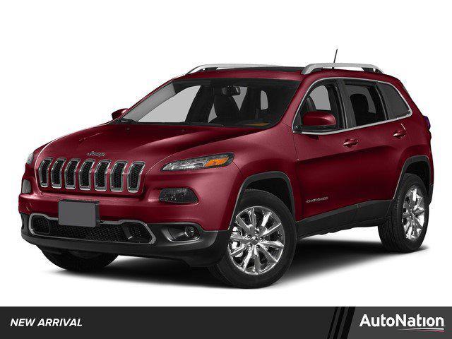 used 2015 Jeep Cherokee car, priced at $17,748