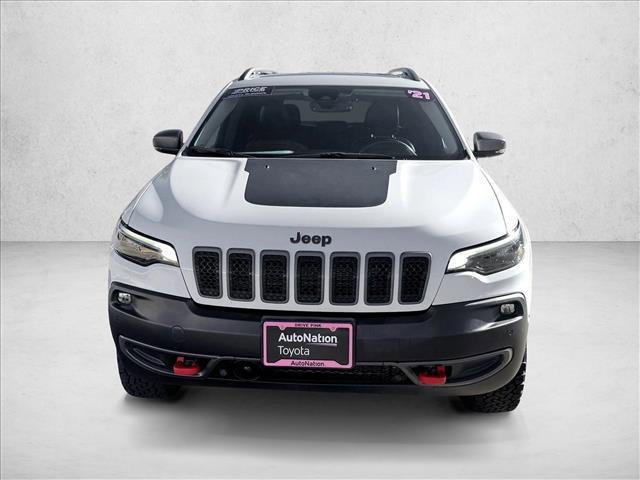 used 2021 Jeep Cherokee car, priced at $23,798