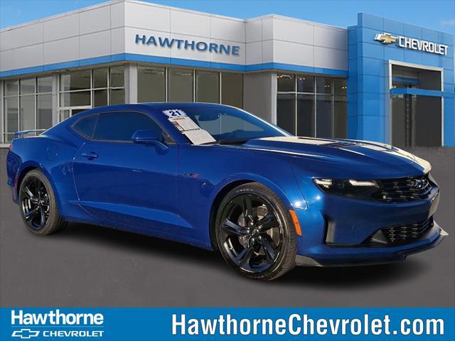 used 2021 Chevrolet Camaro car, priced at $32,585