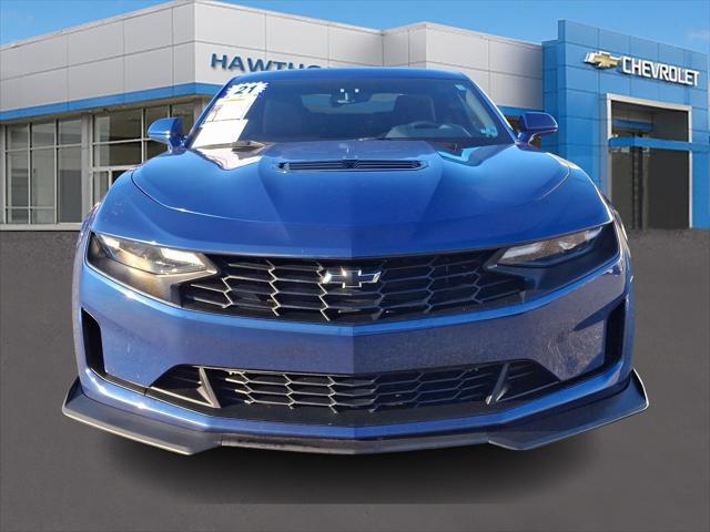 used 2021 Chevrolet Camaro car, priced at $32,585