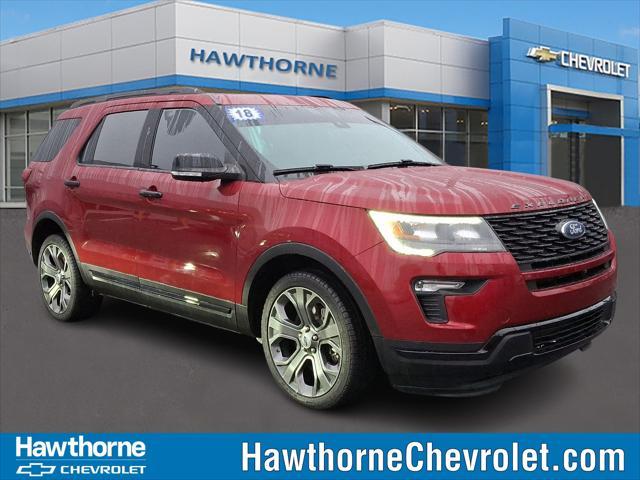 used 2018 Ford Explorer car, priced at $17,777