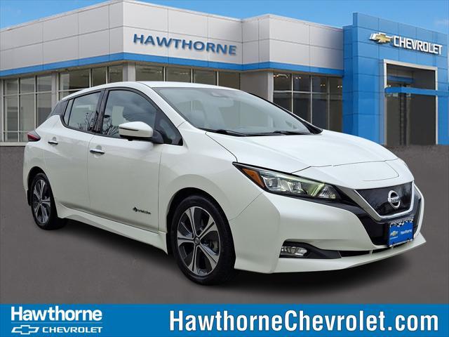 used 2018 Nissan Leaf car, priced at $11,488