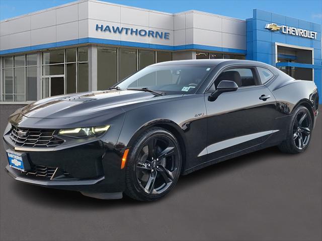 used 2021 Chevrolet Camaro car, priced at $32,222