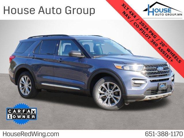 used 2021 Ford Explorer car, priced at $32,500