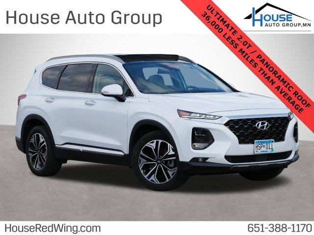 used 2019 Hyundai Santa Fe car, priced at $23,625