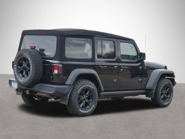 used 2020 Jeep Wrangler Unlimited car, priced at $28,999