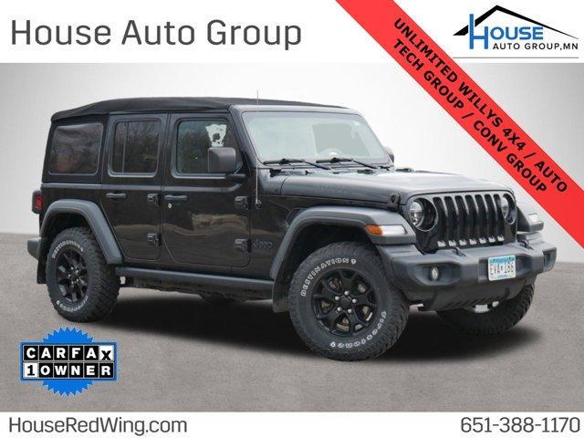 used 2020 Jeep Wrangler Unlimited car, priced at $28,999