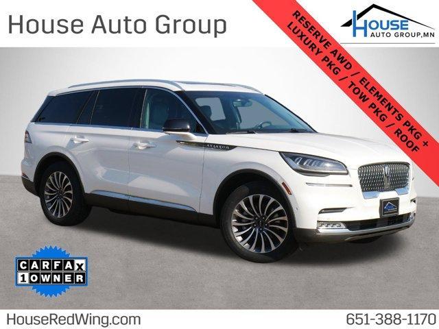 used 2020 Lincoln Aviator car, priced at $36,499