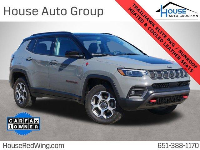 used 2022 Jeep Compass car, priced at $28,571