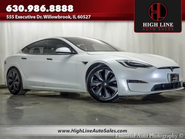 used 2021 Tesla Model S car, priced at $39,995