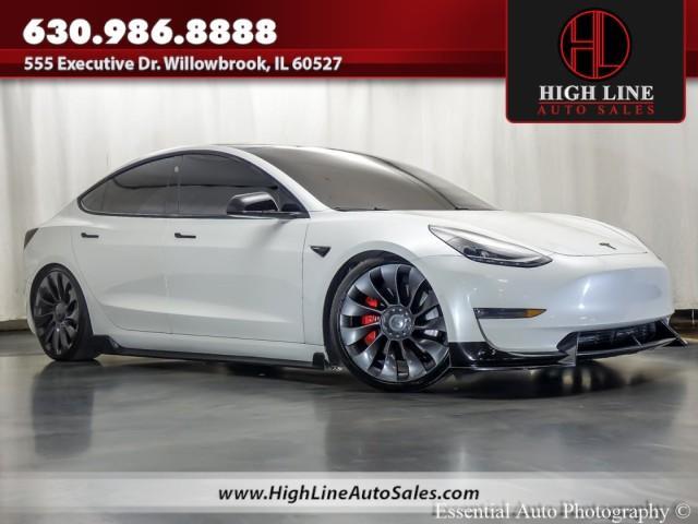 used 2021 Tesla Model 3 car, priced at $20,995