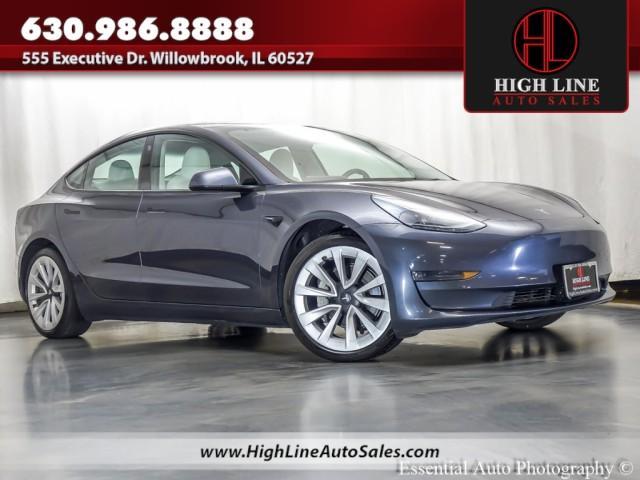 used 2022 Tesla Model 3 car, priced at $23,775