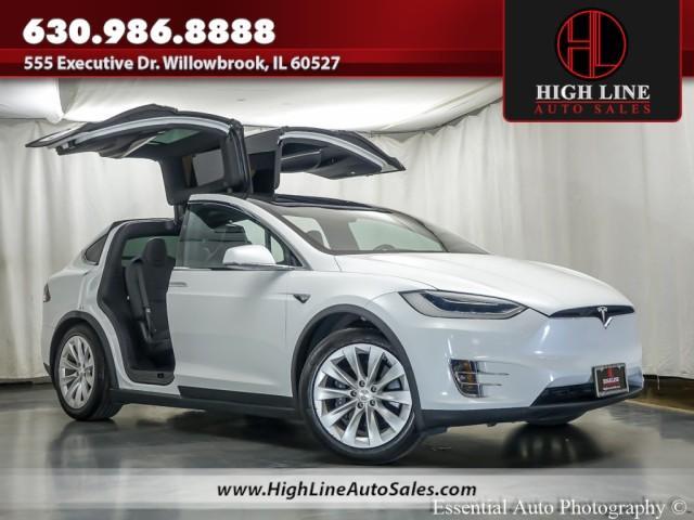 used 2017 Tesla Model X car, priced at $27,995